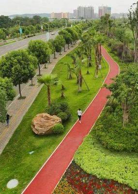 綿陽城區添新景！7萬余平方米景觀大道亮相，市民休閑再添好去處